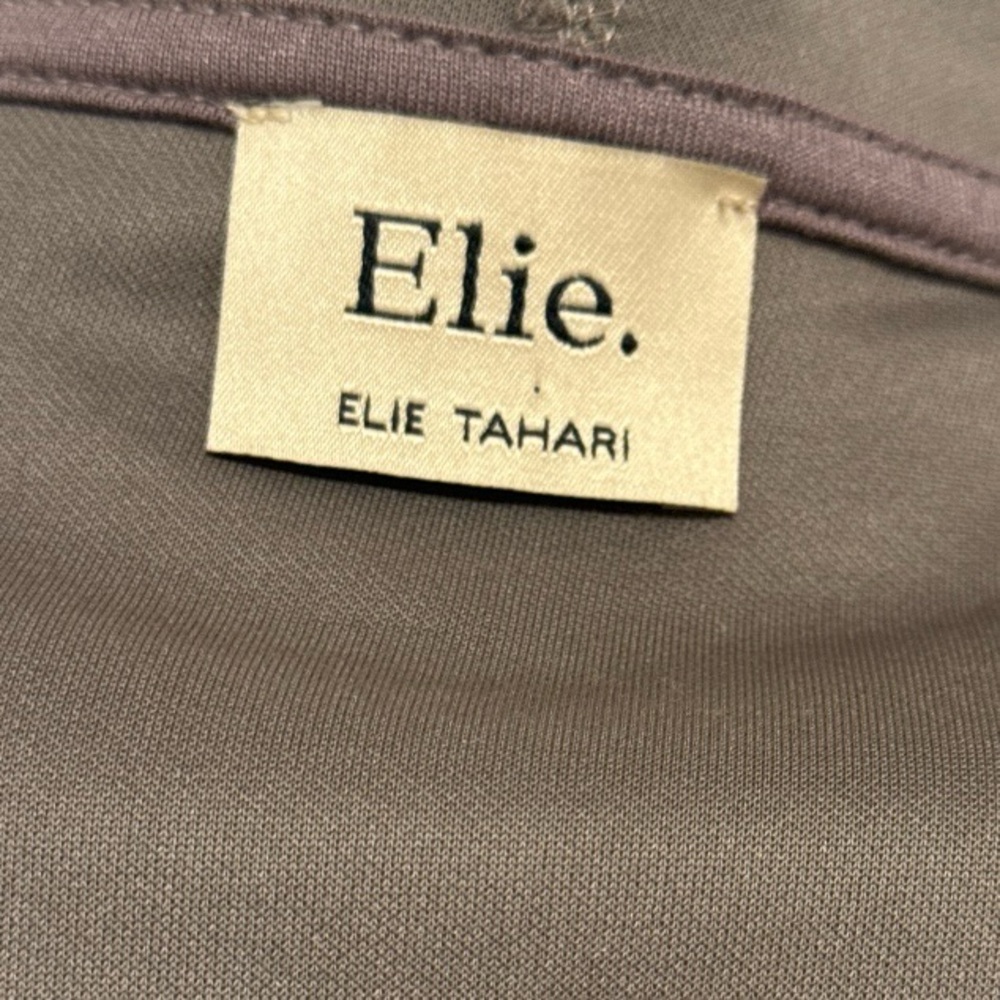 Elie Tahari Ash Grey Zip Hoodie Jacket Size S | $98 Retail - Picture 6 of 8